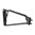 JMAC CUSTOMS TS-8R TRIANGLE STOCK WITH RISE BLACK