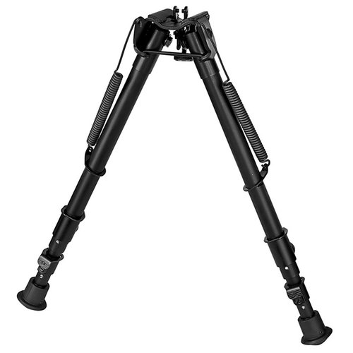 HARRIS 1A2-25 BIPOD on ultrakevyt, laajenee 12"-25", kolmiosainen rakenne, kiinnittyy Sling Swivel Studiin ja tarjoaa vakauden ampuma-asennossa.