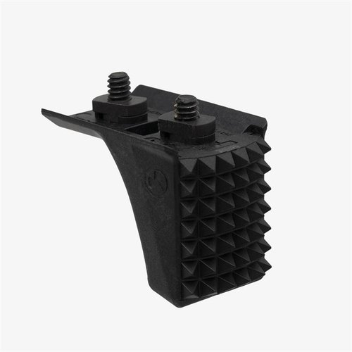 Magpul Barricade Stop on kestävä kädensija, joka mahdollistaa aseen tukemisen esteitä vasten tarkkuuden parantamiseksi. Vaihdettava teräspinta ja yhteensopiva M-LOK.