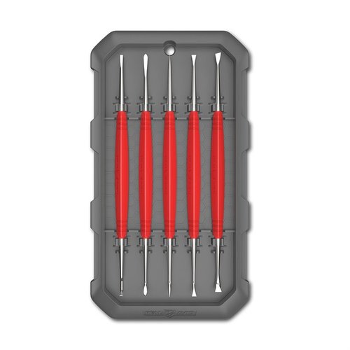 Accu-Grip Steel Picks, ergonominen muotoilu ja ruostumattomasta teräksestä valmistetut piikit tarjoavat erinomaisen hallinnan ja tehokkuuden aseiden puhdistuksessa.