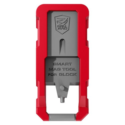 SMART MAG TOOL FOR GLOCK helpottaa Glock OEM -patruunalevyjen vaihtamista ja purkamista turvallisesti, estäen jousen lentämisen ympäri huonetta.