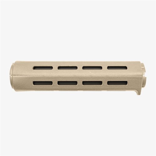 B5 SYSTEMS AR-15 HANDGUARDS M-LOK tarjoaa kestävän, ergonomisen muotoilun, jossa on sisäänrakennettu käsituki ja kuusi M-LOK® kiinnityspistettä.