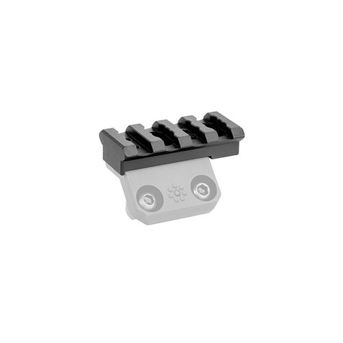 Arisaka Offset Picatinny Adapter mahdollistaa Picatinny-valojen ja tarvikkeiden kiinnittämisen M-Lok- ja KeyMod-kädensijoihin, kestävästä alumiinista.
