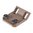 ARISAKA DEFENSE OFFSET SCOUT LIGHT MOUNT FOR MCX HANDGUARDS, FDE