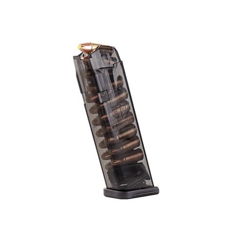 ETS:n läpinäkyvät Glock®-patruunat tarjoavat erinomaisen näkyvyyden, kestävyyden ja yhteensopivuuden, testattu äärimmäisissä olosuhteissa.