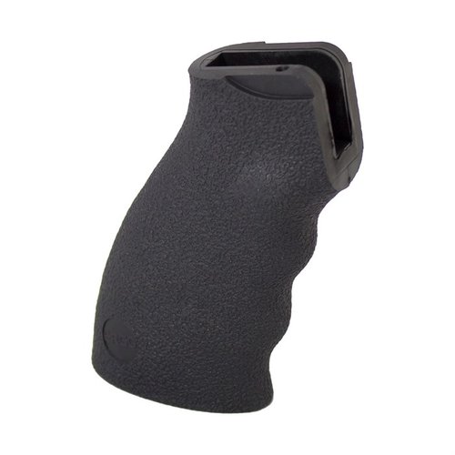Ergonominen FLAT TOP SUREGRIP tarjoaa erinomaisen otteen ja mukavuuden AR-15/AR-308 aseille, mukana Gapper™ ja asennuspaketti.