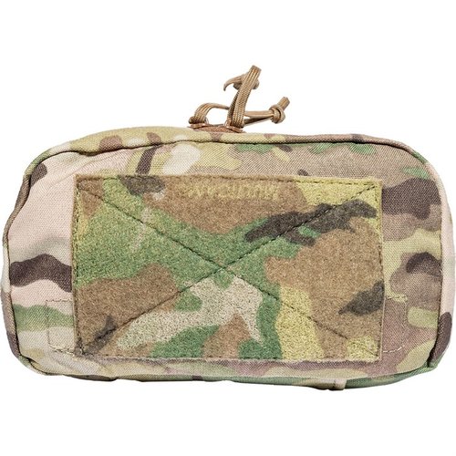 Grey Ghost Gearin E&E Horizontal Pouch on helppo kiinnittää vyöhön tai kantolaitteeseen, ja se tarjoaa runsaasti tilaa pientarvikkeille, kuten kemiallisille valoille ja kartoille.