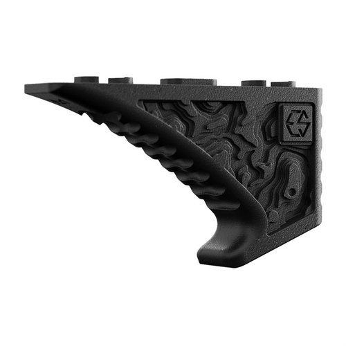ESD EFG (Enhanced Fore Grip) parantaa tarkkuutta ja hallintaa, vähentää rekyyliä, tarjoaa mukautuvan otteen ja kestää kovaa käyttöä.