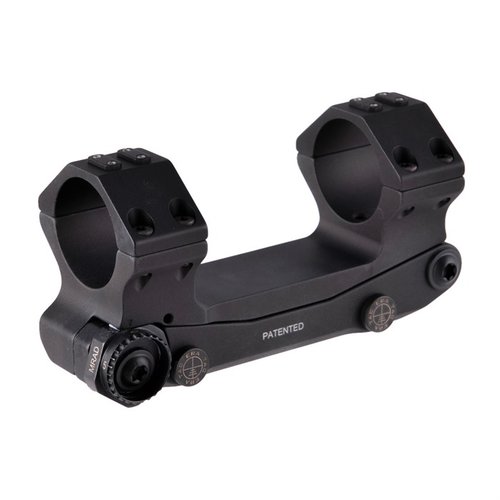 Eratac Adjustable Inclination Mount on 34mm kiikareille tarjoaa kevyen rakenteen, 100% toistettavuuden ja säädettävän kulman 0-70 MOA, täydellinen pitkämatka-ammuntaan.