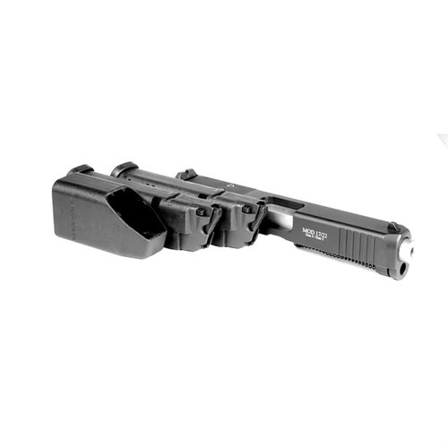 Muuta 9mm/.40 S&W Glock 22lr:ksi, säästä rahaa ampumaradalla ja opeta lapsillesi turvallisuus ammunnassa. Mukana kaksi 10 laukauksen lipasta ja kantolaukku.