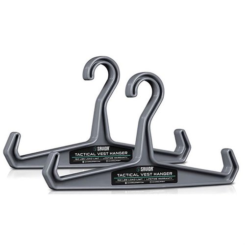 150 lb kantokyvyn omaava HEAVY DUTY VEST HANGER on täydellinen teline taktisten liivien ja levykantajien säilyttämiseen kotona tai lukitussa tilassa.
