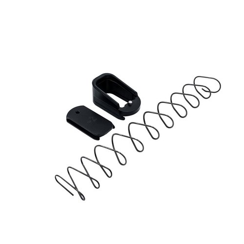 Shield Arms S15 -pidennys lisää 5 patruunaa, helppo pääsy pohjalevyyn, valmistettu 6061-alumiinista, elinikäinen takuu ja yhteensopiva useimpien magwellien kanssa.