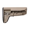 BCM Mod 2 SOPMOD - ergonominen, kestävä ja modulaarinen, sisältää irrotettavan buttpadin ja VBOST-kiinnityspisteet, optimoitu eri käyttötarkoituksiin.