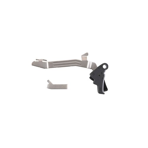 ACTION ENHANCEMENT KIT parantaa Glock®-pistoolin laukausta: sujuvampi vetäminen, lyhyempi matkustus ja 4,5 lbs tarkka laukaisu. Yhteensopiva G43, G43X, G48.