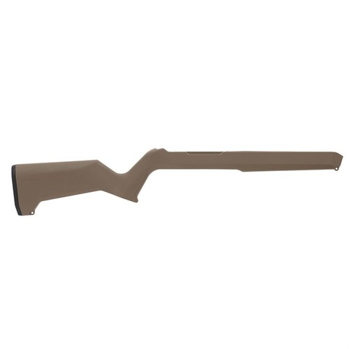 MOE® X-22 - kevyt ja budjettiystävällinen päivitys Ruger® 10/22®:lle, jossa M-LOK-slotit, ergonominen TSP-pinta ja vaihdettavat piippukannattimet.