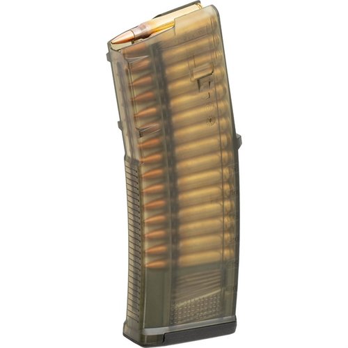MAGPUL® TMAG® GEN M3 - luotettava, läpinäkyvä 30 laukauksen patruunalevy, joka tarjoaa erinomaisen näkyvyyden, parannetun otteen ja laajan yhteensopivuuden.