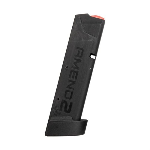 Amend2® A2-320 - kestävä ja luotettava 9mm lipas Sig Sauer P320:lle, valmistettu kevyestä polymeeristä, saatavana 15, 17 tai 32 laukauksen kapasiteetilla.