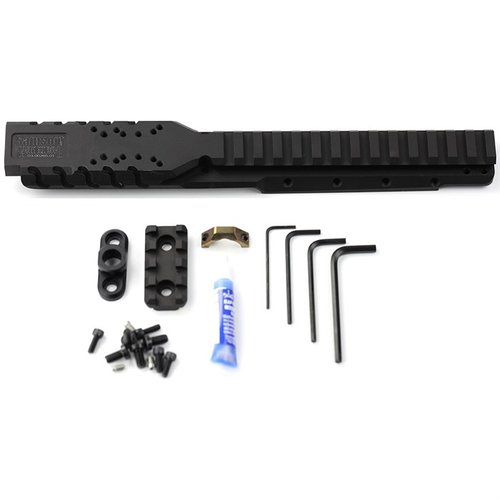 Hannibal Rail mahdollistaa mikro punapisteen suoran kiinnittämisen Ruger® Mini-14®:ään tai Mini Thirty®:een, parantaen taktista ulkonäköä ja käyttömahdollisuuksia.