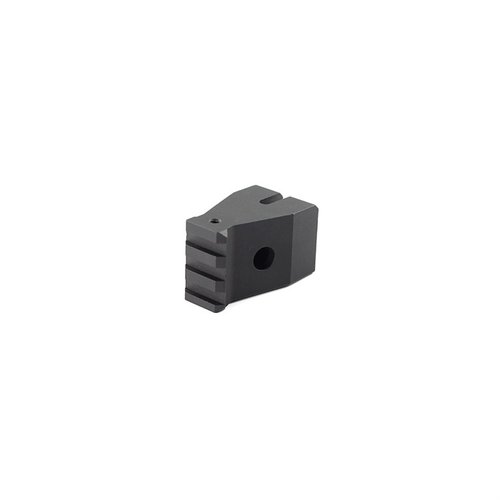 REAR TRUNNION FOLDING STOCK ADAPTER AK-47: Helppo asentaa, 1913 Picatinny Mil-spec, kestävä 6061-T6 alumiini, valmistettu USA:ssa. Ei sisällä asetta.