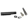 Geissele Premium Mil-Spec Buffer Tube on 7075-T6 alumiinia, 6 asentoja, Super 42 jousi parantaa luotettavuutta ja vähentää ääntä, täydellinen AR-15:lle.