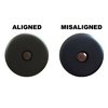 Geissele Suppressor Alignment Gage varmistaa suppressorin tarkan linjauksen aseen piipun kanssa, kestävää terästä ja 0.002" alle nimellishalkaisijan.
