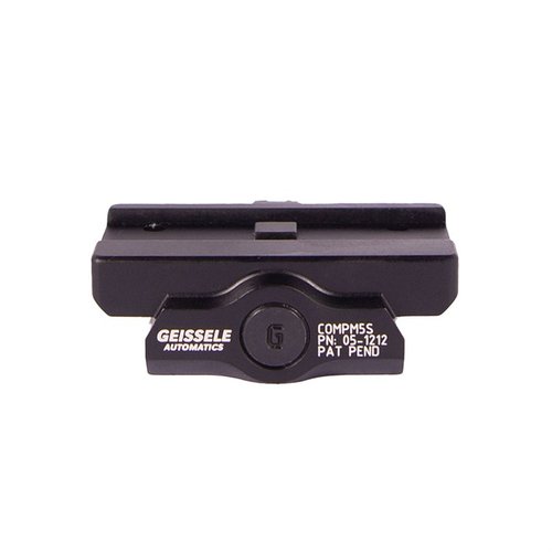 Super Precision® CompM5s - tarkkuusvalmistettu 7075-T6 alumiinista, tarjoaa 1400 lbs puristusvoiman ja erinomaisen palautuksen nollapisteeseen. Saatavilla mustana.