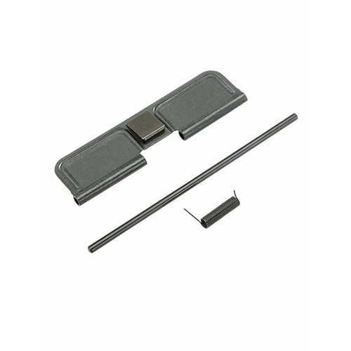 .308 Ejection Port Cover Assembly suojaa asetta likaantumiselta ja on helppo asentaa, parantaen näin aseesi suorituskykyä ja luotettavuutta.