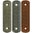 MIDWEST INDUSTRIES LEVER STOCK G10 STRAIGHT GRIP - GRAY BLACK