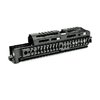 Midwest Industries AK Alpha Series Quad Rail tarjoaa joustavan ja kevyen rakenteen, joka sopii useimpiin AKM-aseisiin ilman pysyviä muutoksia.