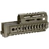Midwest Industries AK Alpha Series Quad Rail - kevyt ja kestävä, helppo asennus useimpiin AKM-aseisiin, monipuoliset kiinnityspisteet ja elinikäinen takuu.