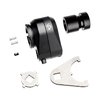 RAB-AD Rapid Attach Buttstock Adapter mahdollistaa aseen pituuden nopean lyhentämisen, helpon kiinnittämisen ja irrottamisen ilman muutoksia.