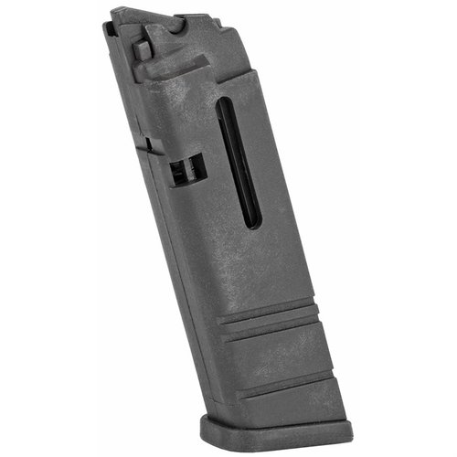 10 laukauksen 22 Long Rifle -kiväärin patruunalaatikko, joka sopii Glock 17 & 22 -malleihin. Musta viimeistely. Sopii kaikille sukupolville.