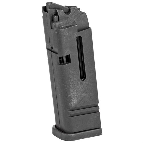 10 laukauksen 22 Long Rifle -kiväärin patruunat. Sopii Glock 19 & 23 -malleihin. Musta viimeistely. Yhteensopiva kaikkien sukupolvien kanssa.