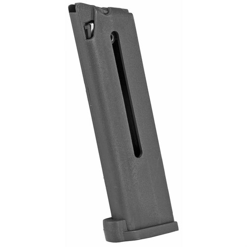 ADVANTAGE ARMS 10 laukauksen 22 Long Rifle -patruunamagasini 1911:lle, musta viimeistely, erinomainen vaihtoehto harjoitteluun ja tarkkuusammuntaan.