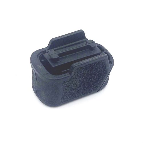 XTech Tacticalin MTX 365 Plus 0 -lisäosa parantaa Sig Sauer P365:n otetta ja yhteensopivuus 10 laukauksen patruunakenkien kanssa takaa luotettavuuden.