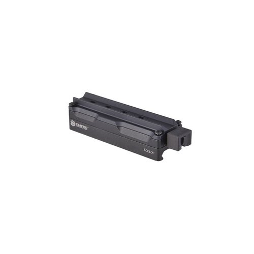 Sidelok Modular ACOG - työkaluitta käytettävä QD-kiinnitys, joka säilyttää nollauksen, tarjoaa kaksi asennuskohtaa ja on yhteensopiva kaikille ACOG-malleille.