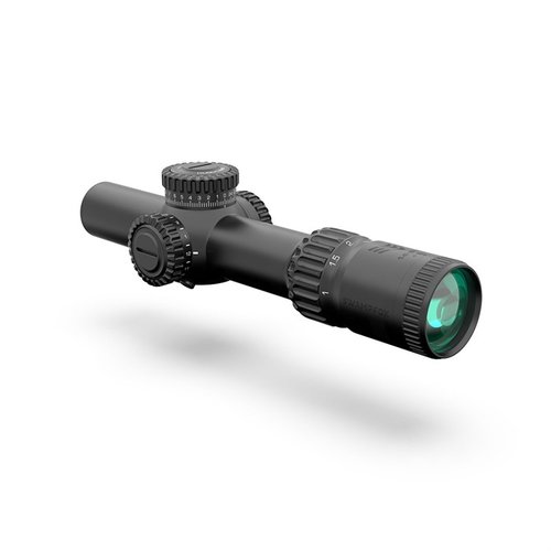 WARHORSE LPVO 1-6X24MM FFP tarjoaa nopeutta ja tarkkuutta, 12 valaistusasetusta, kestävä rakenne ja erinomainen lasin kirkkaus kaikissa ampumatilanteissa.