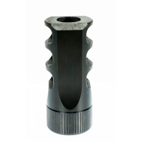 MUZZLOK® 7.62X39MM 3-PORT MUZZLE BRAKE vähentää merkittävästi rekyyliä, on helppo asentaa ilman crush washeria ja mahdollistaa nopean ajastuksen kentällä.