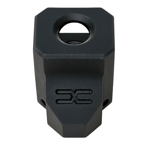 Faxon Firearmsin kompensoijat parantavat Glock® Gen 4 9mm -pistoolin tarkkuutta ja vähentävät rekyyliä ainutlaatuisen kulmaisen suunnittelun ansiosta.