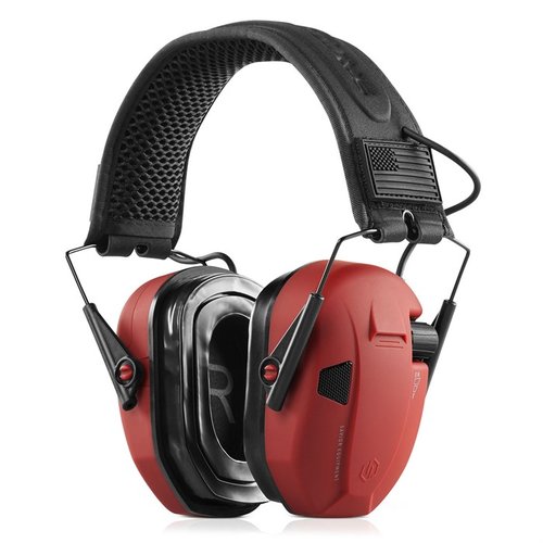 Apollo Electronic Sound Suppressors tarjoavat 24dB melunvaimennuksen, mukautettavat äänet, mukavat geelipatjat ja taittuvat korvat, helposti mukana kuljetettavaksi.