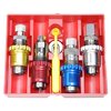LEE PRECISION 9MM LUGER BREECH LOCK FULL LENGTH SIZING 4-DIE SET CARBIDE