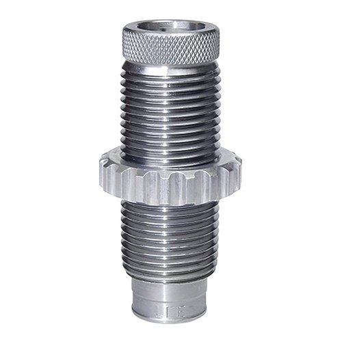 Lee Factory Crimp Die tarjoaa tiukan puristuksen, parantaa tarkkuutta ja vähentää nopeusvaihtelua, sopii kaikkiin 7/8"-14 latauspainokoneisiin.