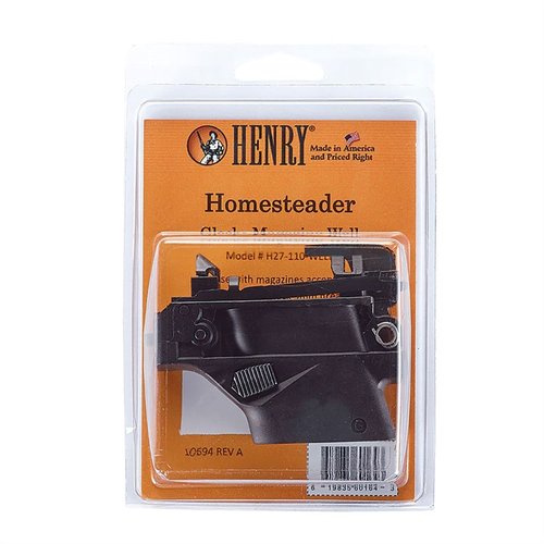 H027 HOMESTEADER 9MM MAGAZINE WELL ADAPTOR muuttaa Henry H027 -aseesi yhteensopivaksi suosittujen pistoolimagasiinien kanssa, mikä lisää käyttömahdollisuuksia.
