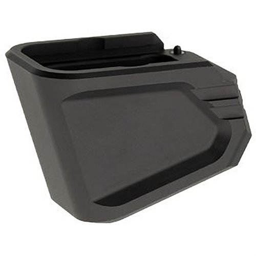 +5/4 MAGAZINE EXTENSION GLOCK® 17/22/34/35/19X/45 tarjoaa nopean asennuksen ilman työkaluja, lisää 5/4 patruunaa ja parantaa hallintaa.