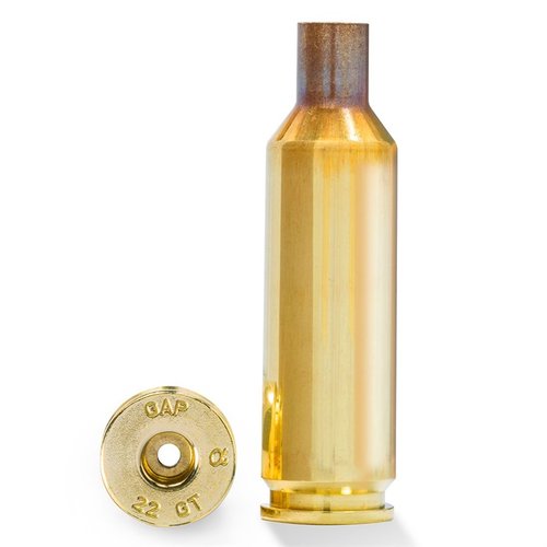 22 GT RIFLE BRASS tarjoaa korkeat nopeudet, tasaisemmat trajektoorit ja vähemmän rekyyliä, sekä pitkän käyttöiän OCD-tekniikalla varustetuissa hylsyissä.
