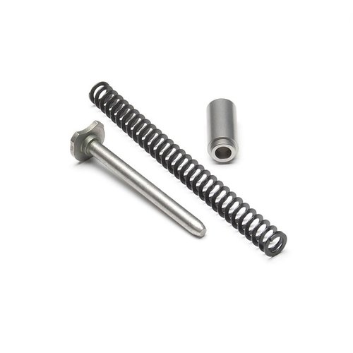 Päivitä aseesi Ed Brownin Flat Wire Recoil Systemilla, joka tarjoaa paremman suorituskyvyn, helpon kokoamisen ja kestävän rakenteen 30,000-40,000 laukauksen välein.