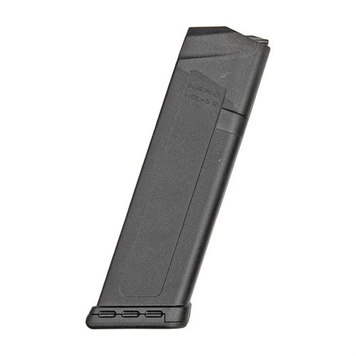 AMEND2 MOD-3 A2-17 9MM LUGER - kestävä ja kevyt 17 laukauksen polymeerimakasiini, joka tarjoaa luotettavuutta ja erinomaisen vaihtoehdon GLOCK®-malleille.