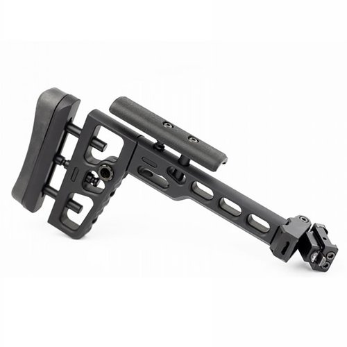 S.A.S. TACTICAL FOLDING STOCK PICATINNY-adapterilla tarjoaa erinomaisen vakauden ja joustavuuden, täydellinen lisä aseesi muokkaamiseen ja käyttöön.