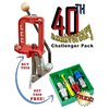 Challenger III - 40-vuotisjuhlapakkaus, sisältää ergonomisen puristimen ja ilmaisen Breech Lock 3-Die Setin, helppo käyttö ja nopea die-vaihto.
