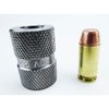 Lyman Pro Maximum Cartridge Gauges tarkistavat 45 ACP -patruunat tarkasti, tarjoavat luotettavan otteen ja ovat valmistettu ruostumattomasta teräksestä.
